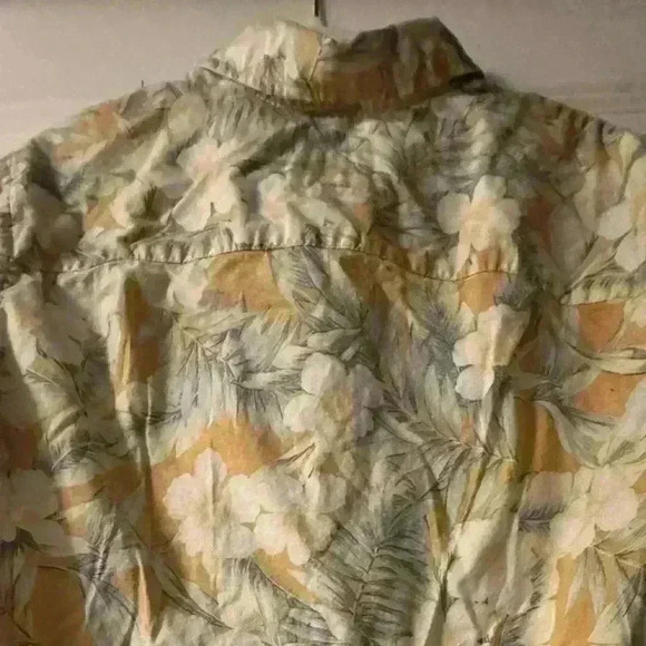 American Eagle Button Up Shirt Summer Pool Beach Small - Picture 4 of 7